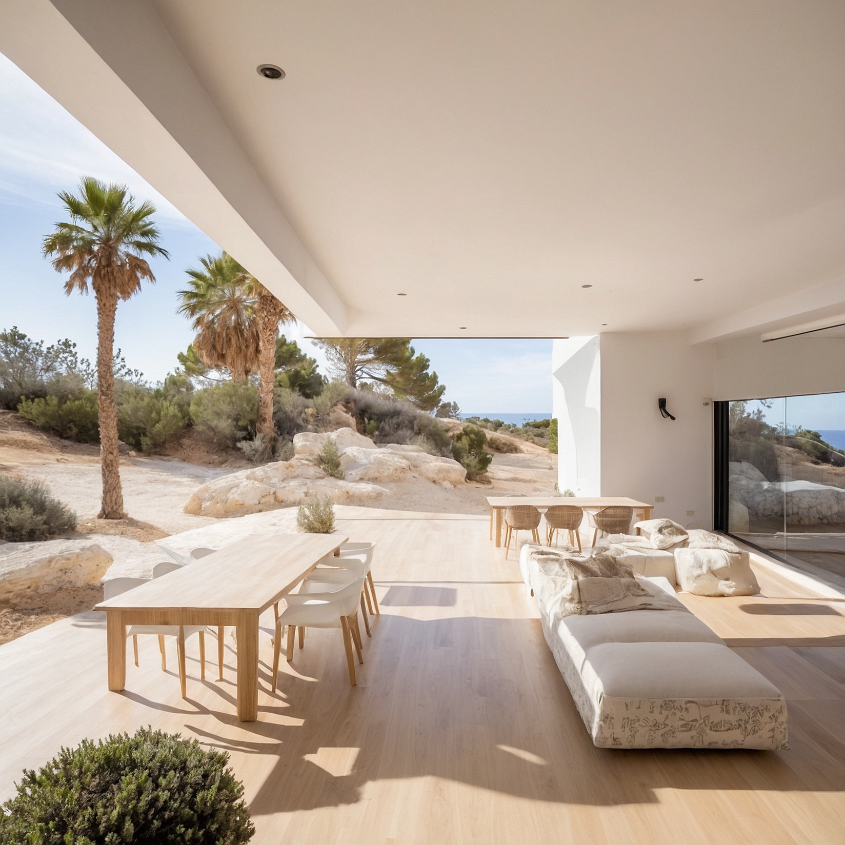 Hogar sostenible frente al mar